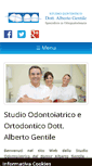 Mobile Screenshot of albertogentile.it